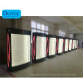 Factory Customized Mall Nail Kiosk Cosmetic Acrylic Wall Display Shelf Wooden Nail Polish Cabinet Nail Kiosk Design Table